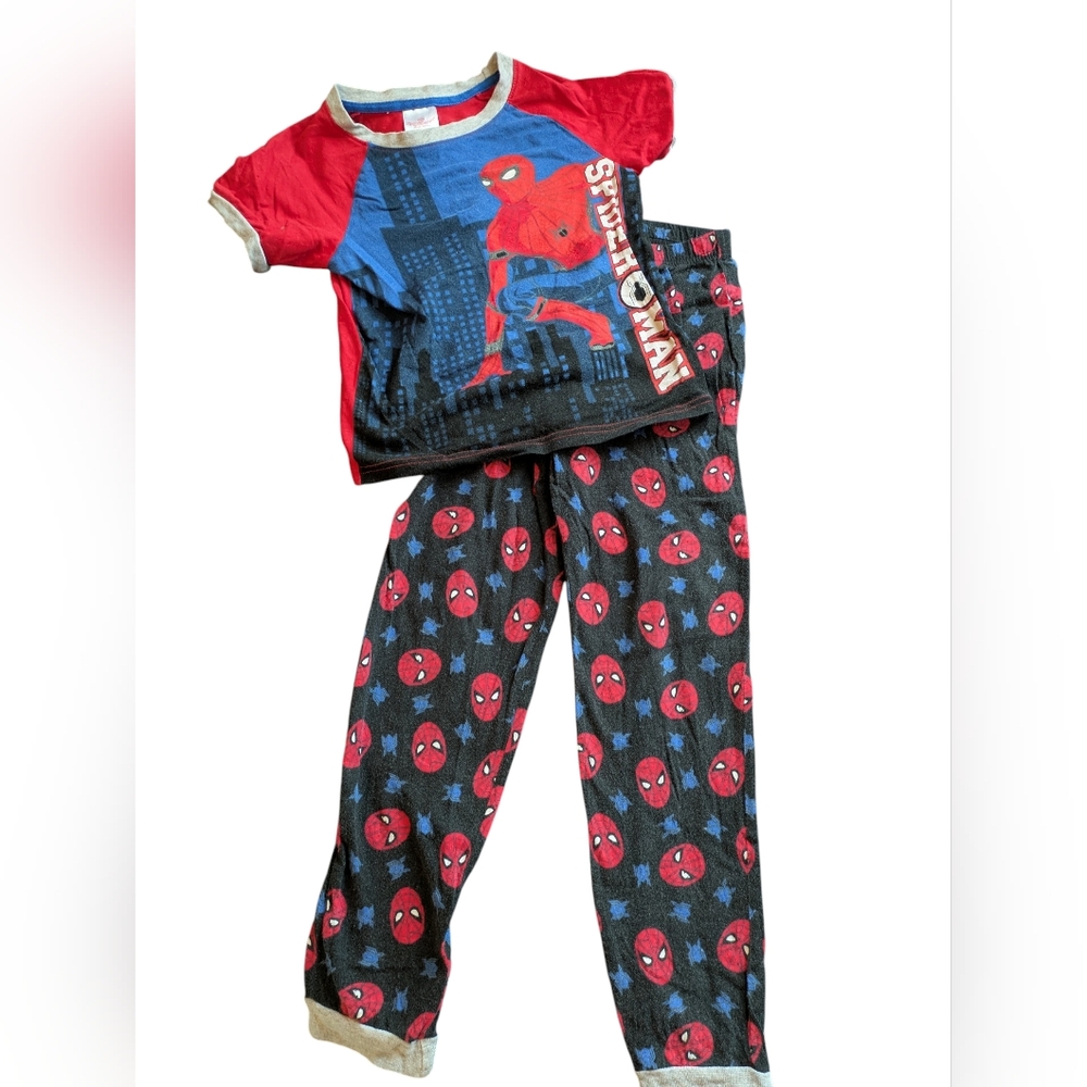 🌞4/20$ Spiderman Kids Pajama Set - Red and Black
